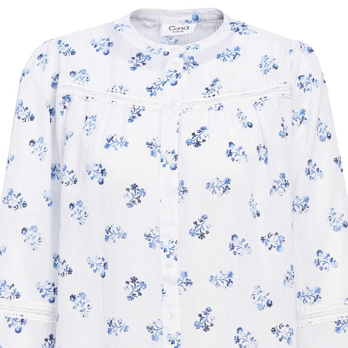Damesblouse met all-overprint