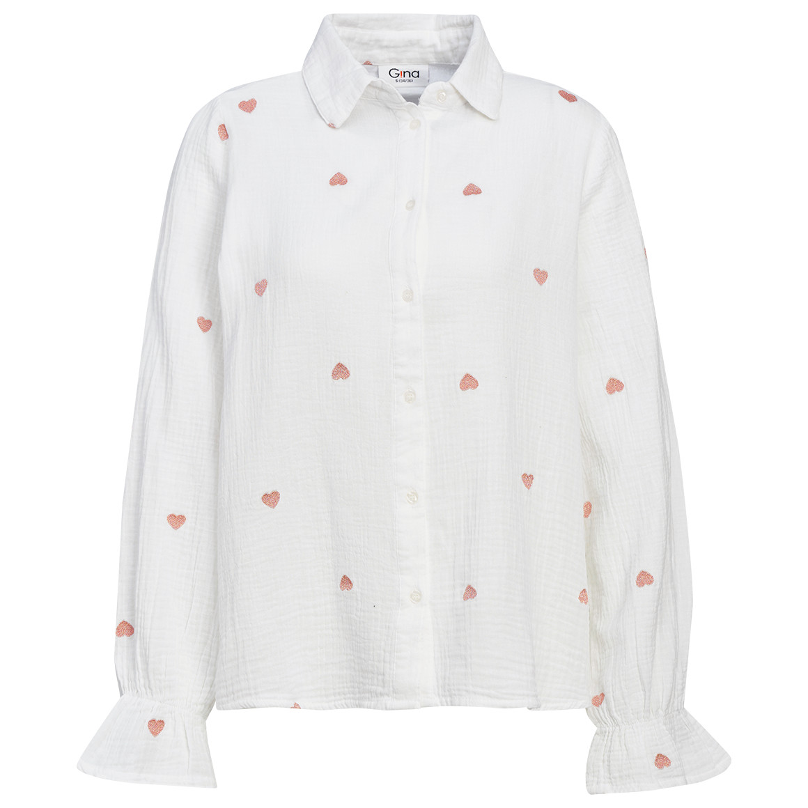 Damesblouse van mousseline