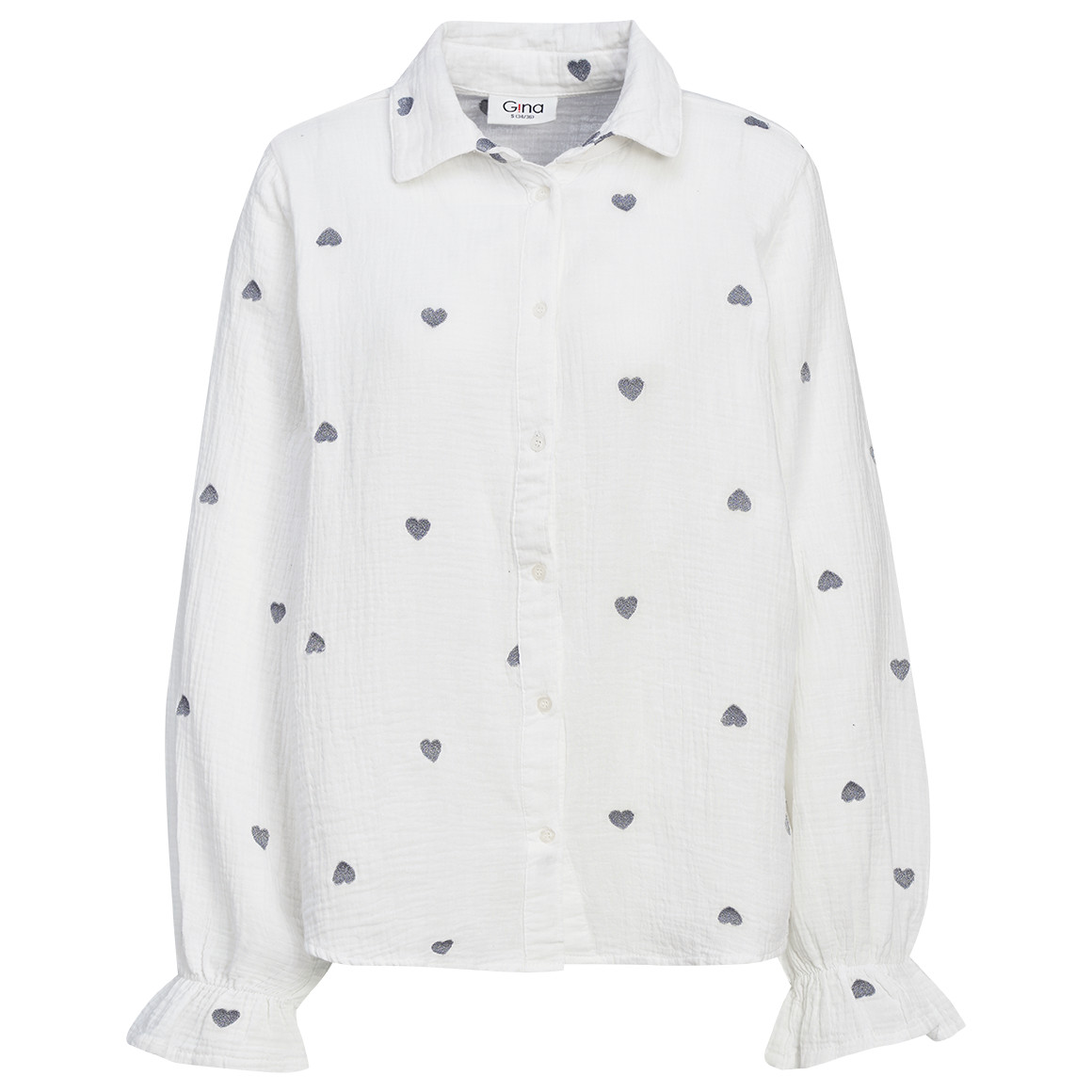 Damesblouse van mousseline