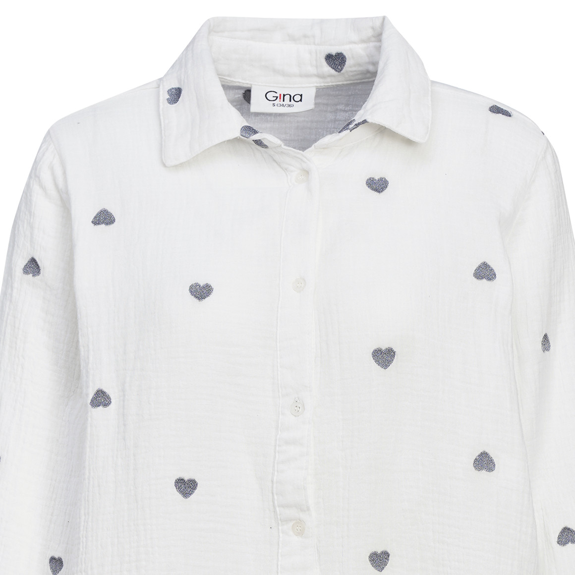 Damesblouse van mousseline