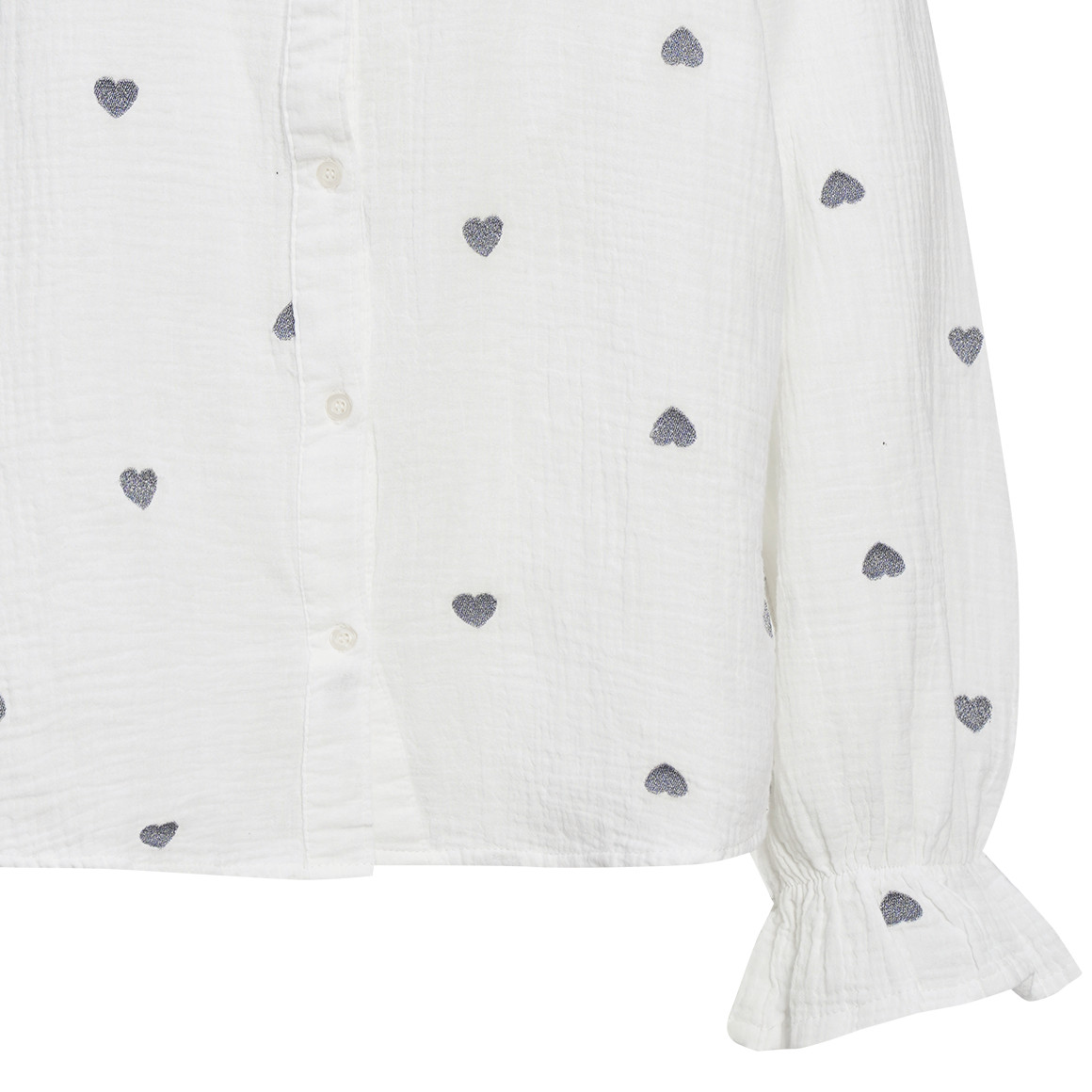 Damesblouse van mousseline