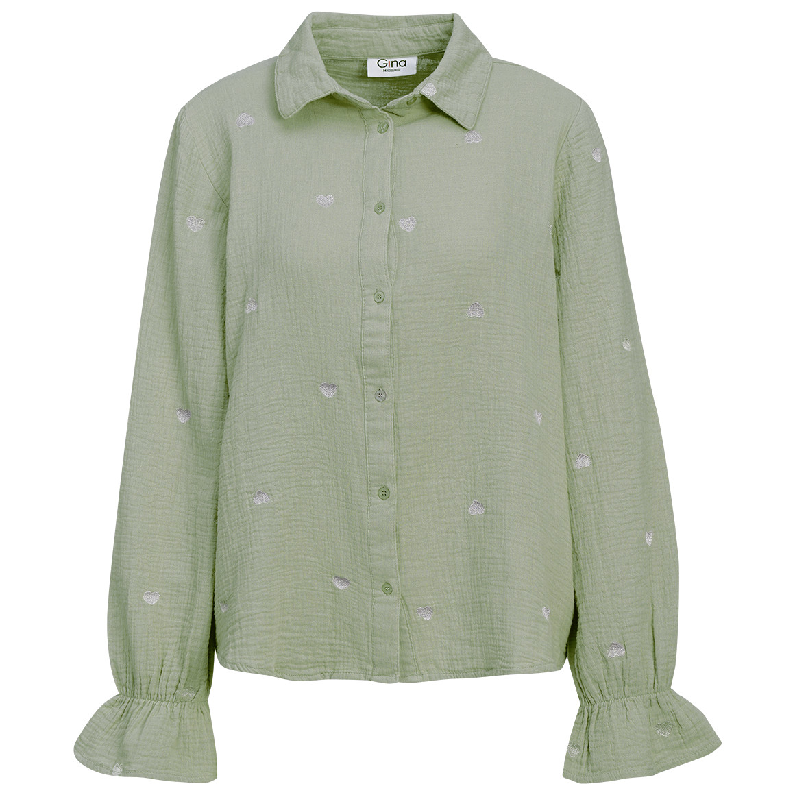 Damesblouse van mousseline