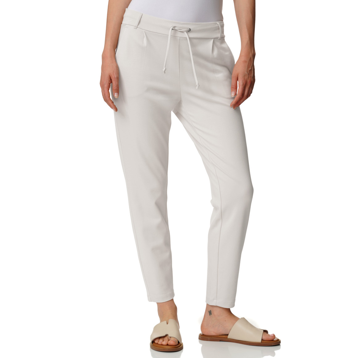 Dames joggingbroek met elastisch inzetstuk