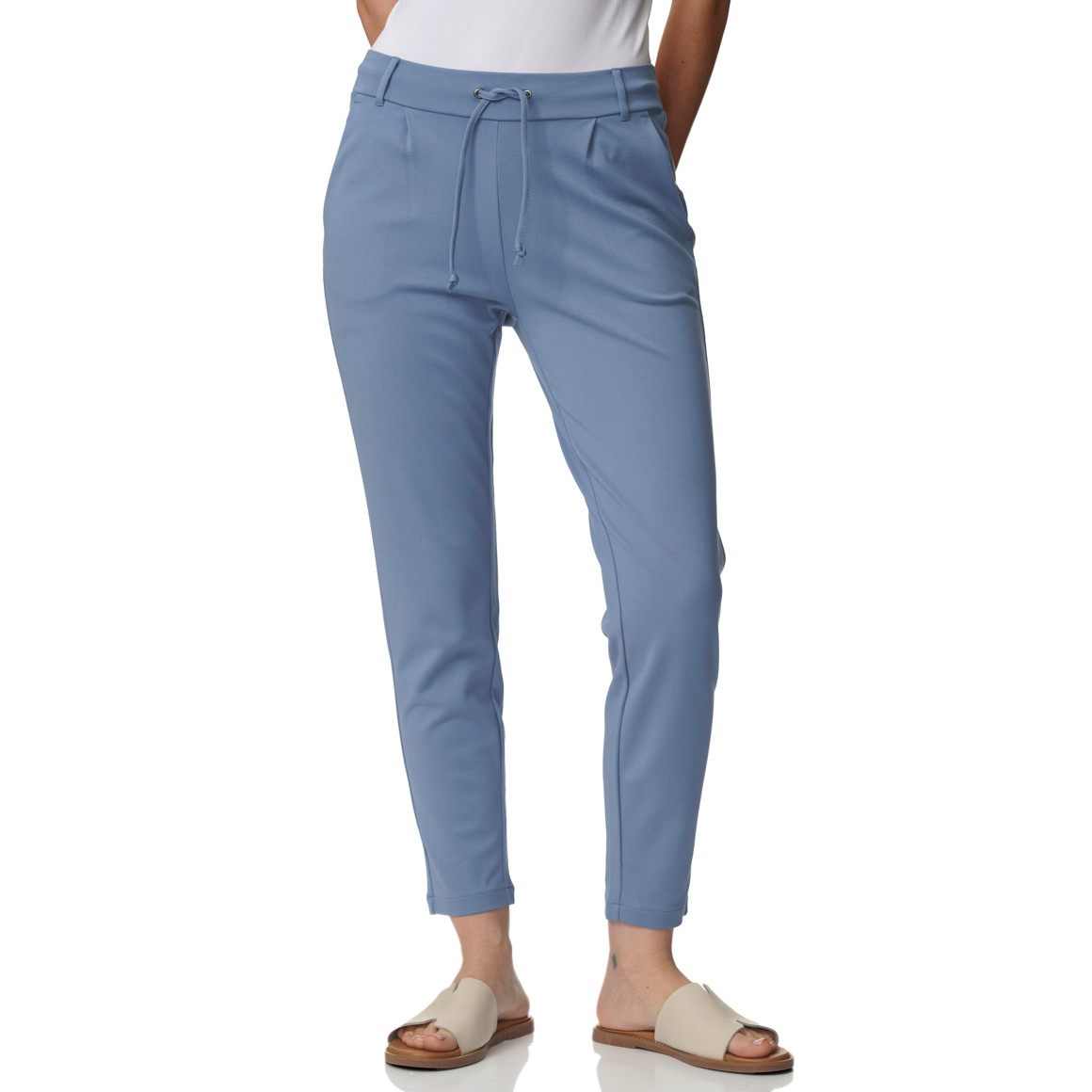 Dames joggingbroek met elastisch inzetstuk
