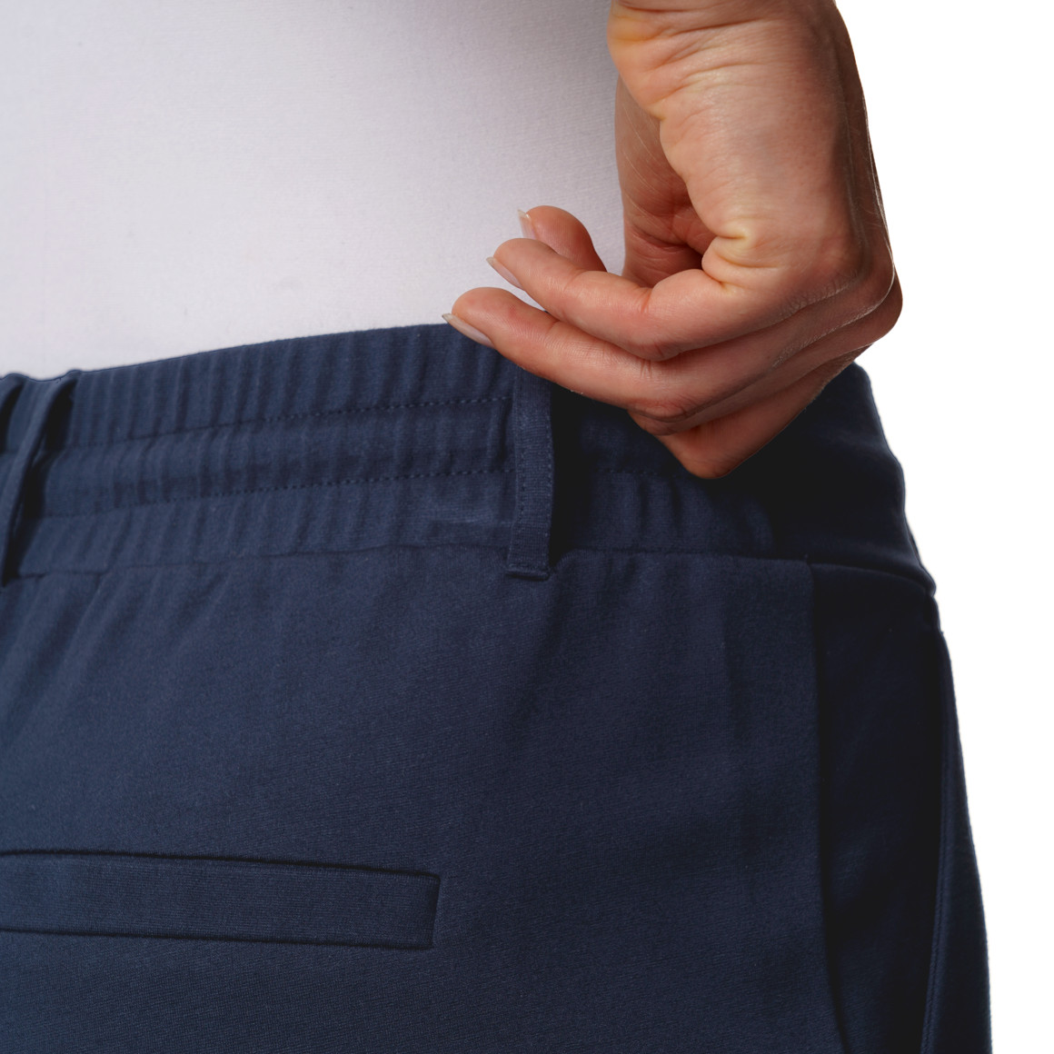 Dames joggingbroek met elastisch inzetstuk