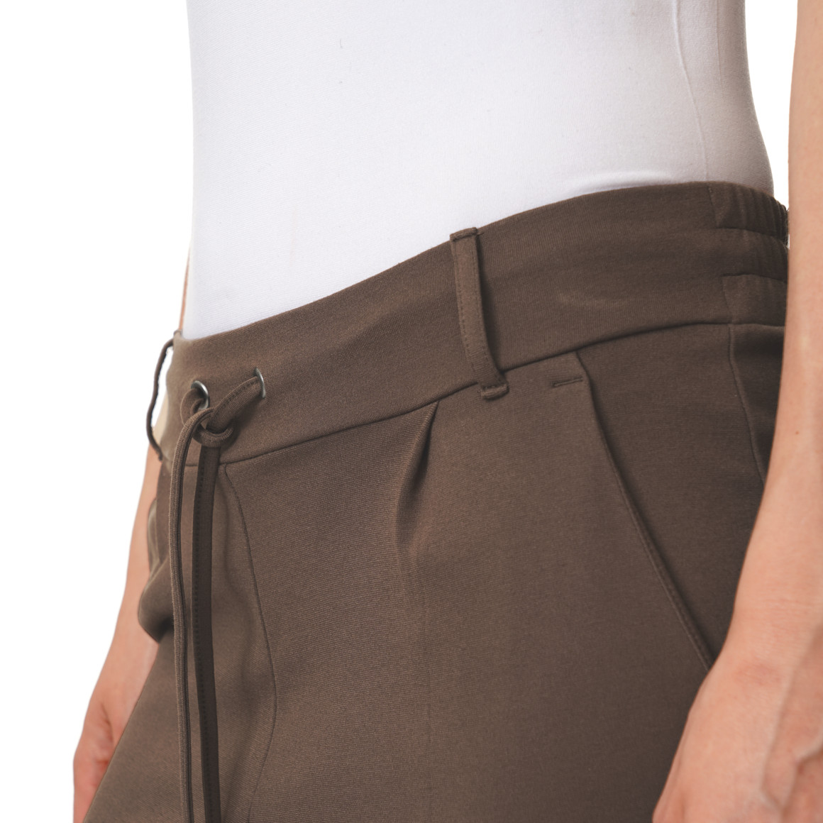 Damen Jogpants mit elastischem Einsatz