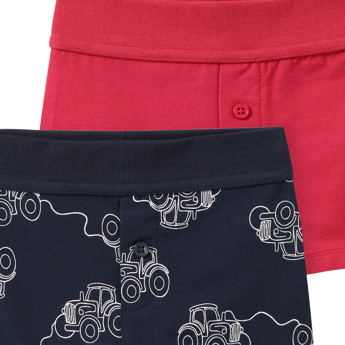 3 babyboxershorts met biologisch katoen