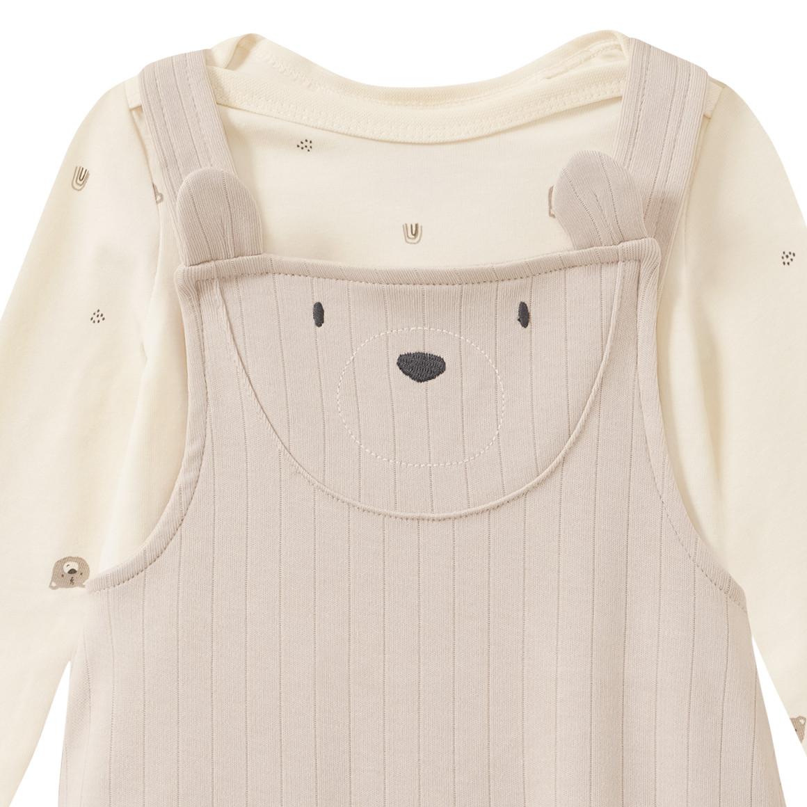 Newborn Set mit Strampler und Body