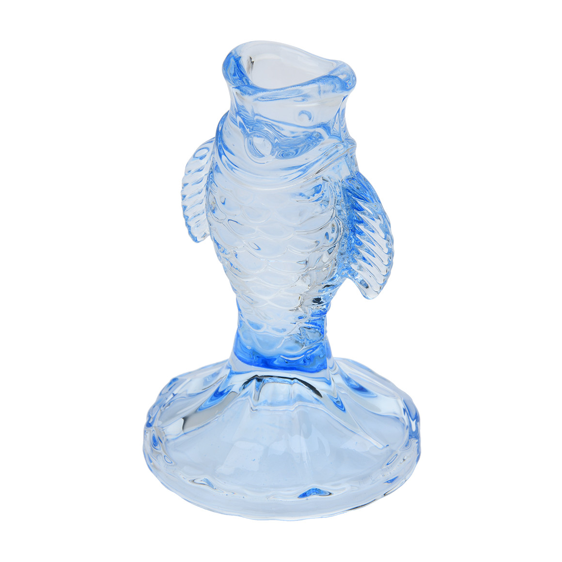 Kerzenhalter in Fisch-Form