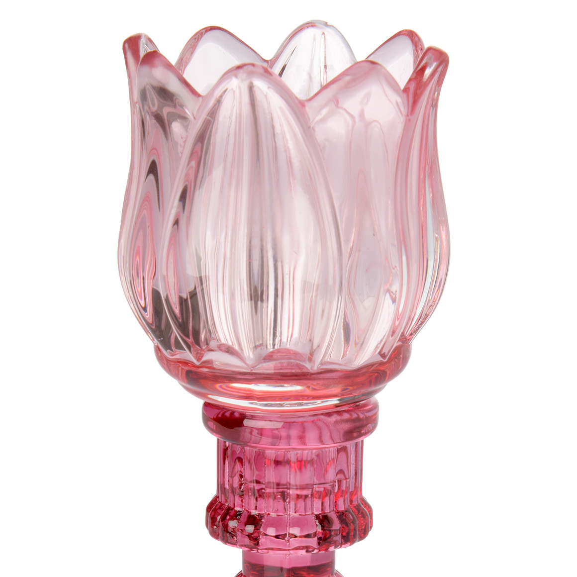 Kerzenhalter in Tulpen-Form
