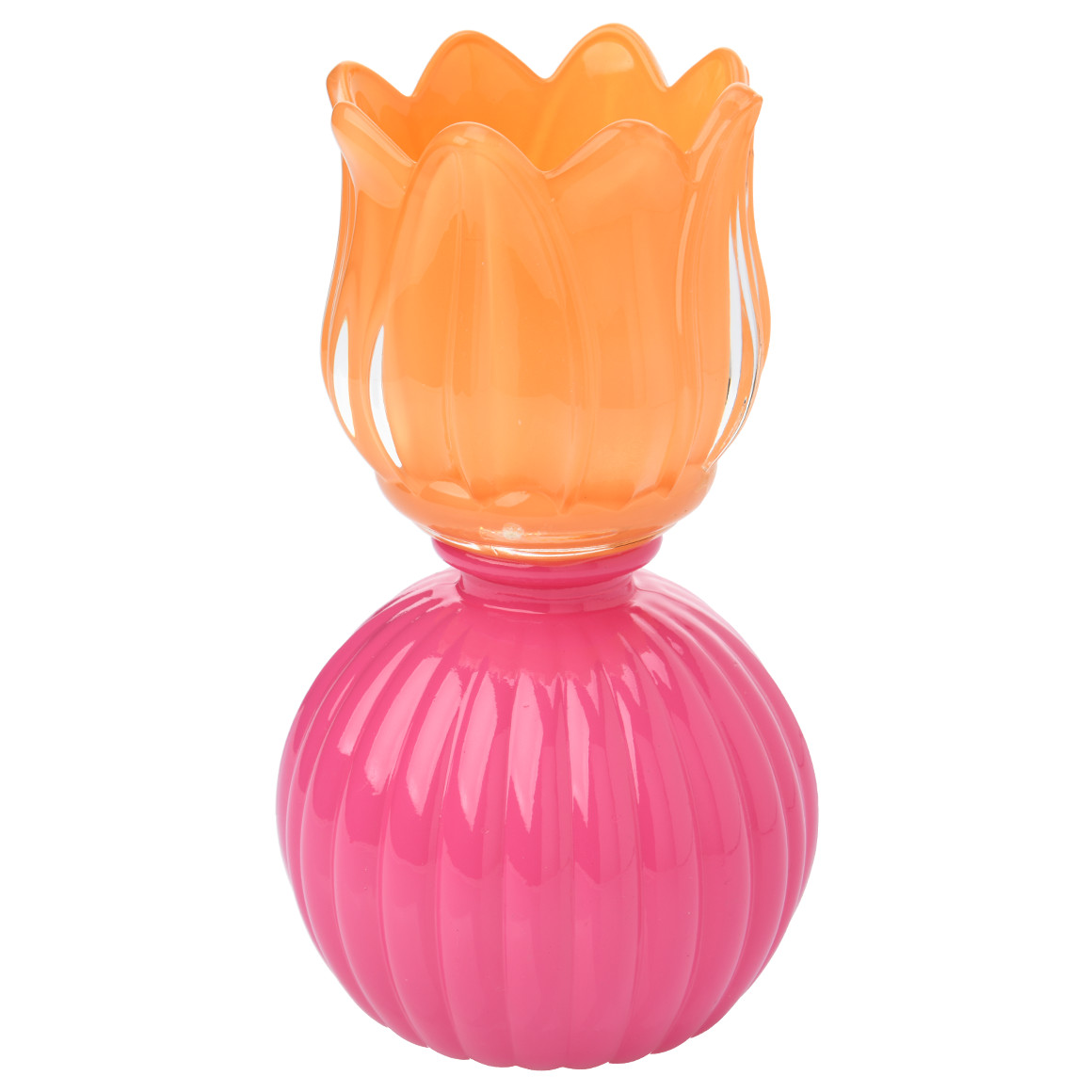 Kerzenhalter in Tulpen-Form