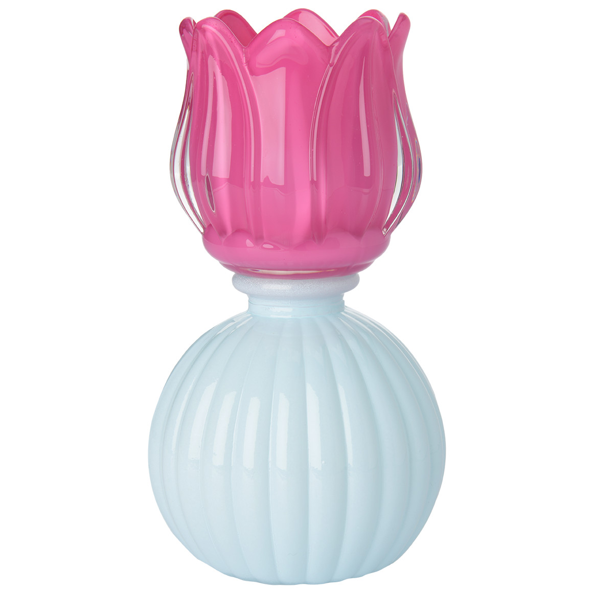 Kerzenhalter in Tulpen-Form