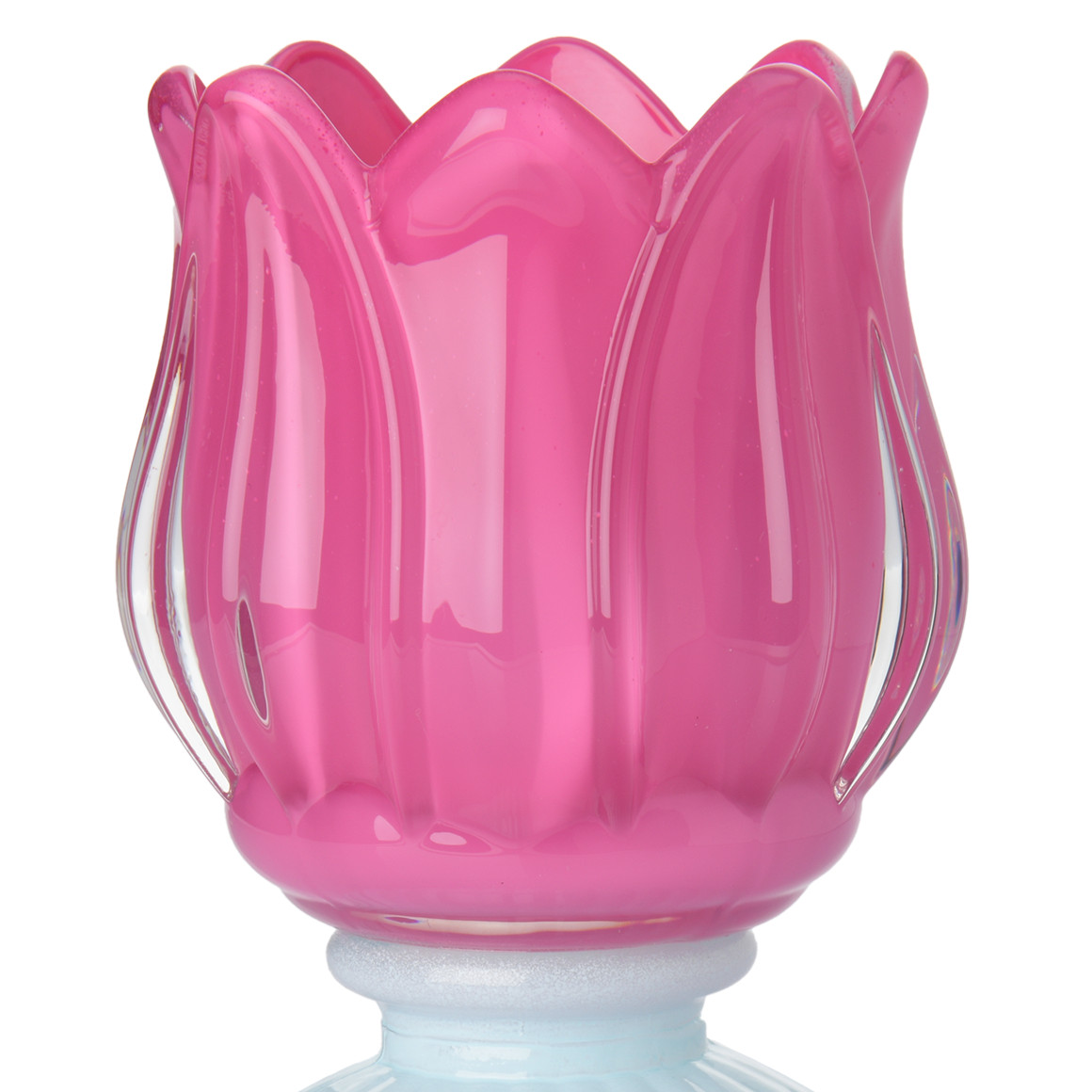 Kerzenhalter in Tulpen-Form