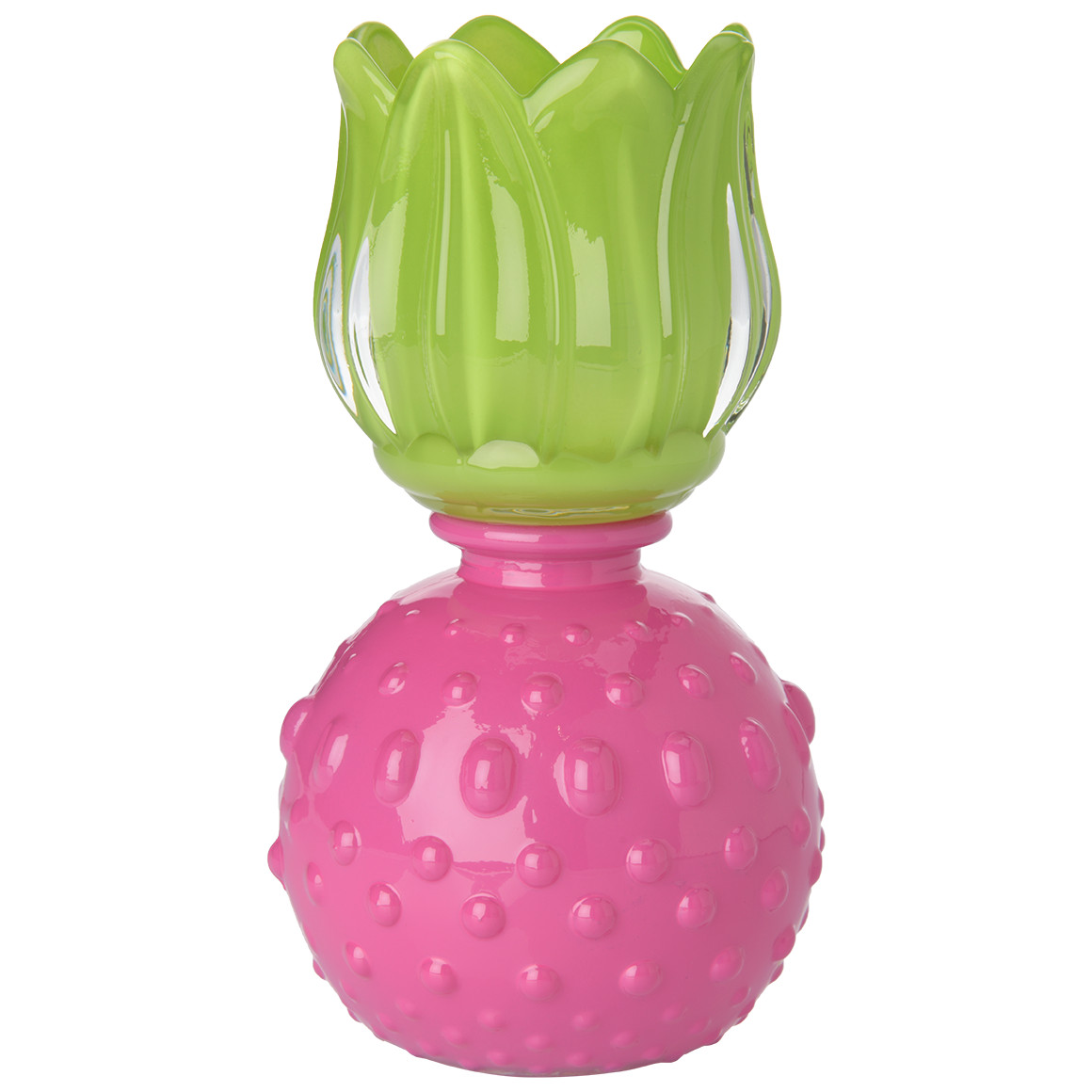 Kerzenhalter in Tulpen-Form