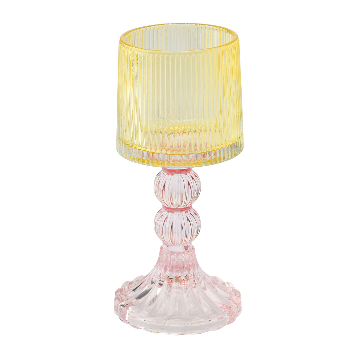 Großer Kerzenhalter mit Relief-Muster