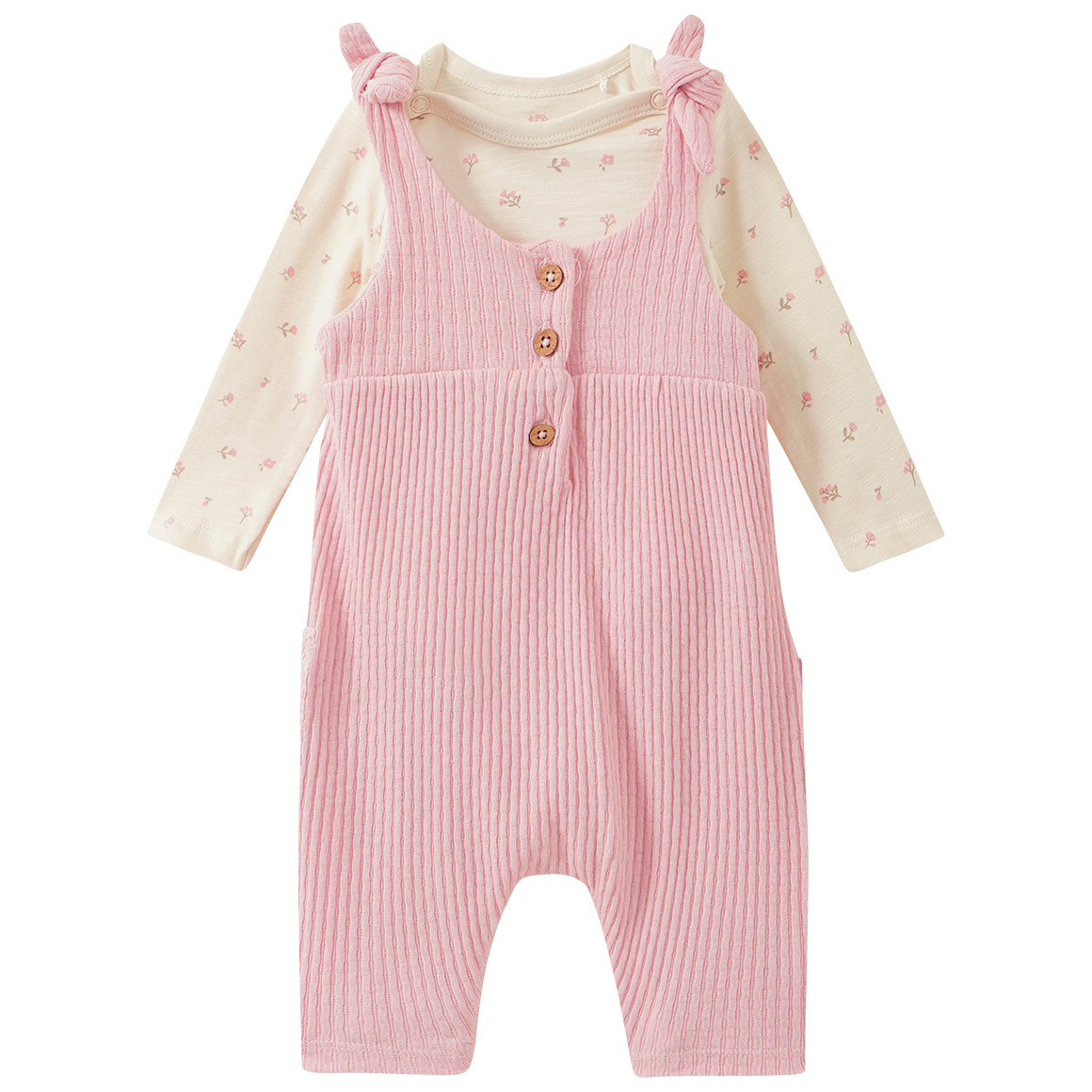 Newborn Set mit Strampler und Body