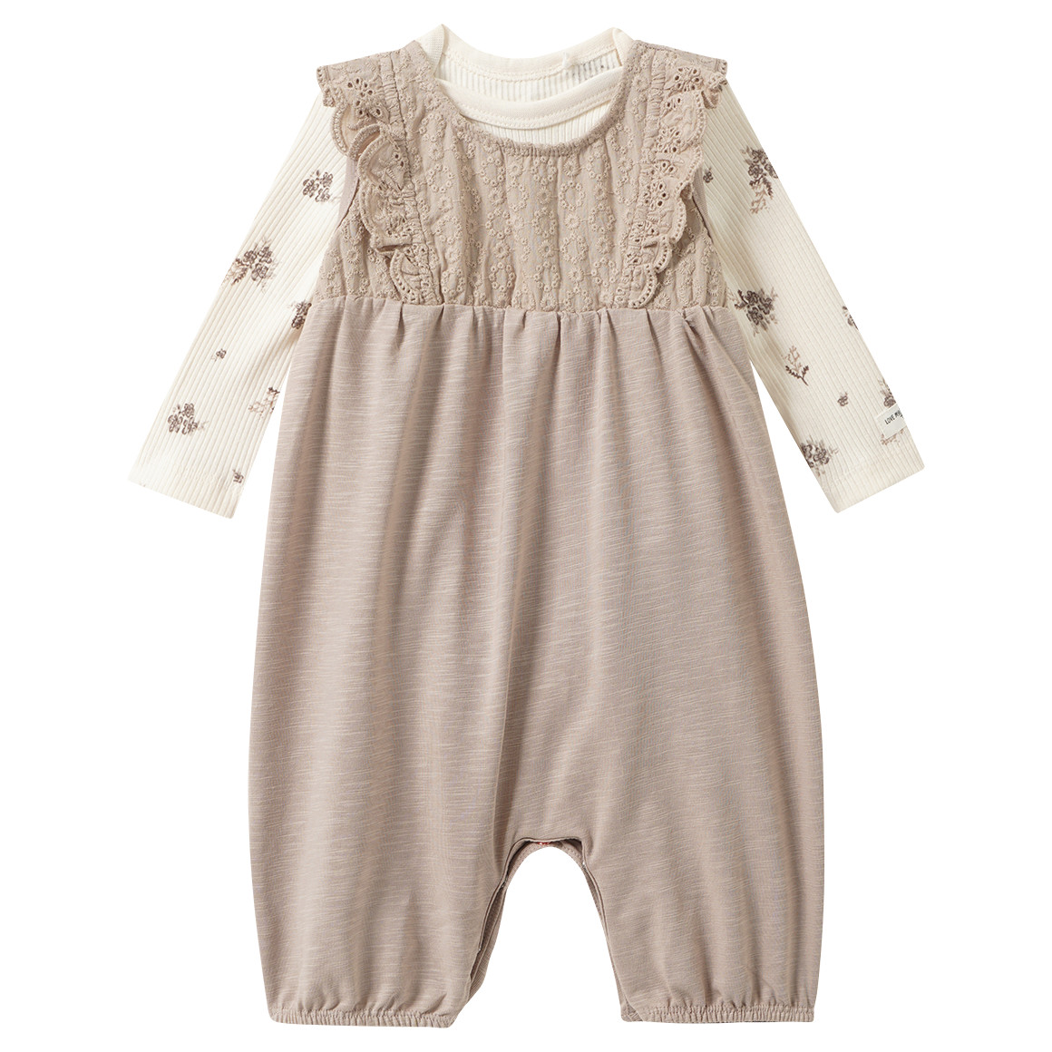 Newborn Set mit Strampler und Body