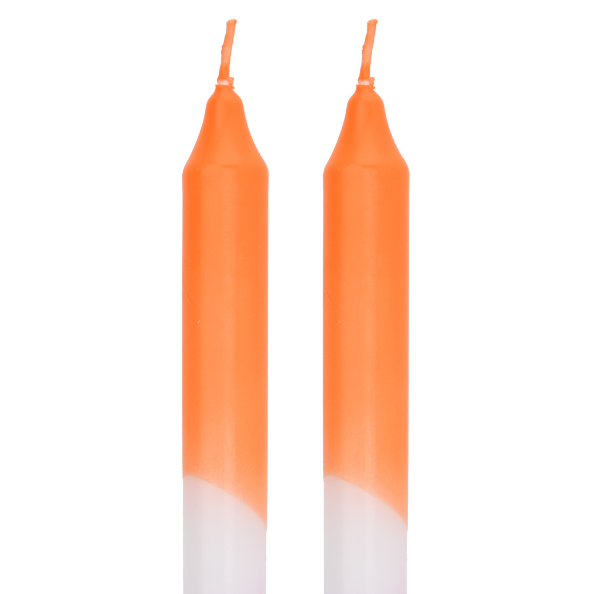 2 Stabkerzen mit Farbverlauf