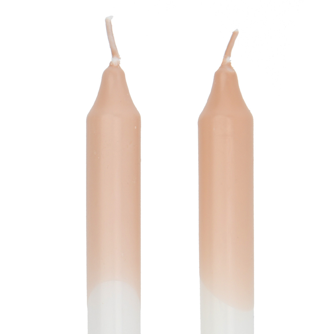 2 Stabkerzen mit Farbverlauf