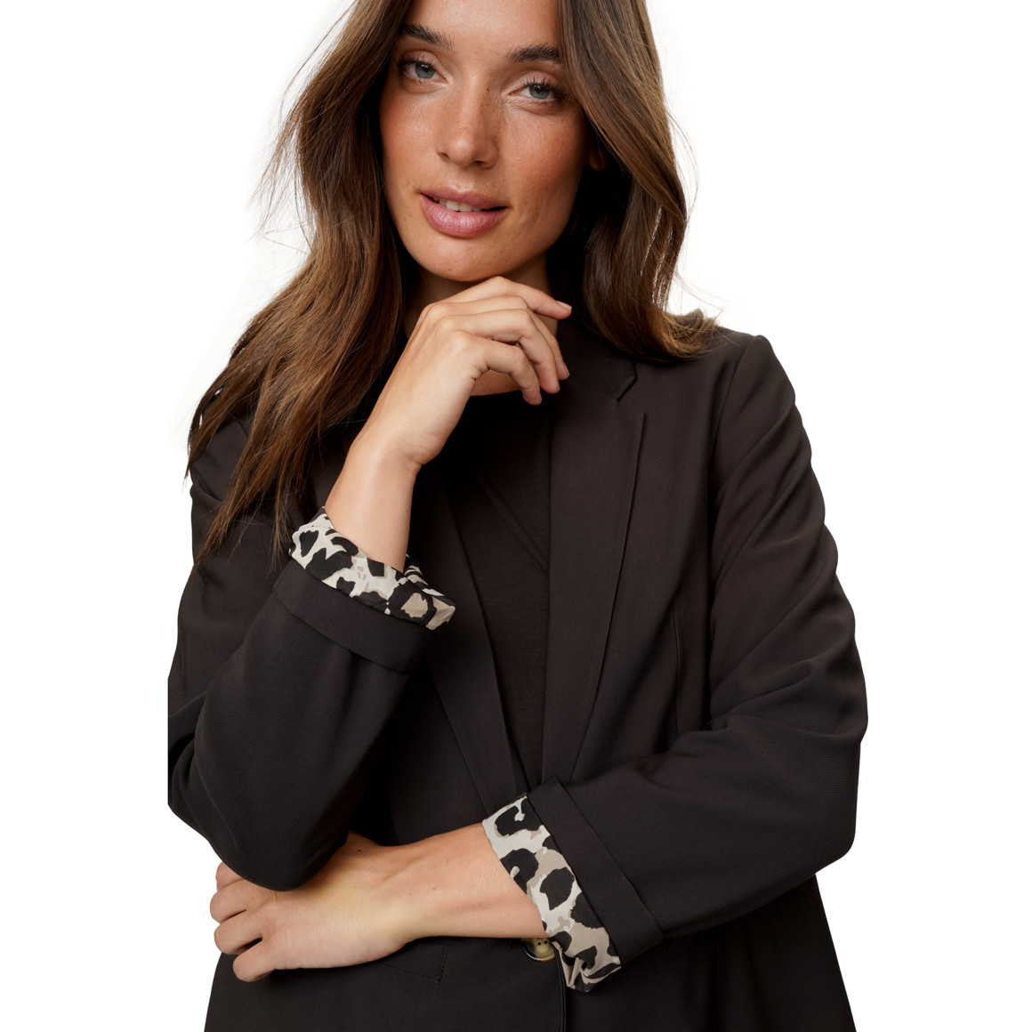 Damen Blazer mit Reverskragen