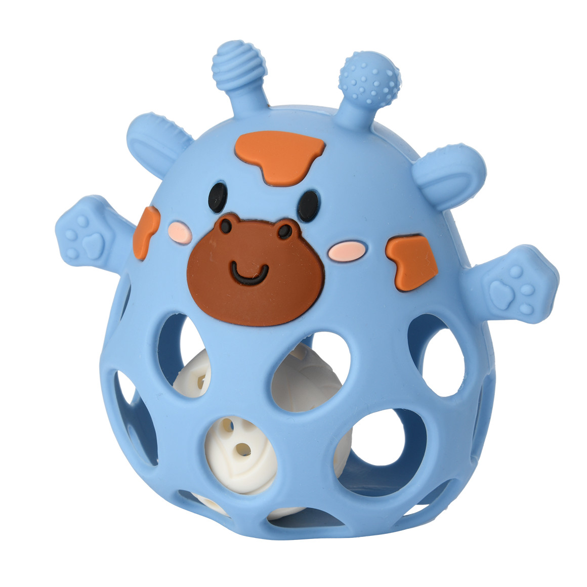 Silikon-Rassel in Giraffen-Form