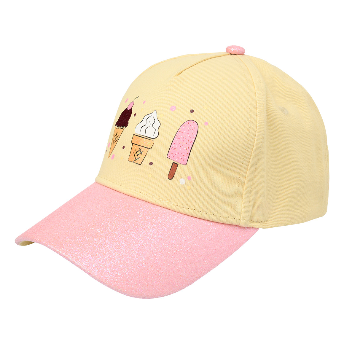 Mädchen Kappe mit Glitzer