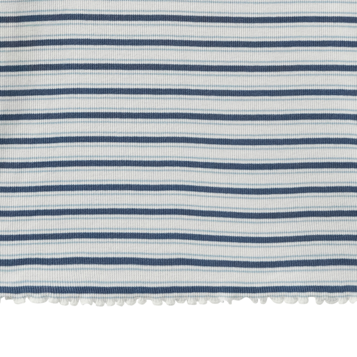 Mädchen Langarmshirt mit Rippstruktur