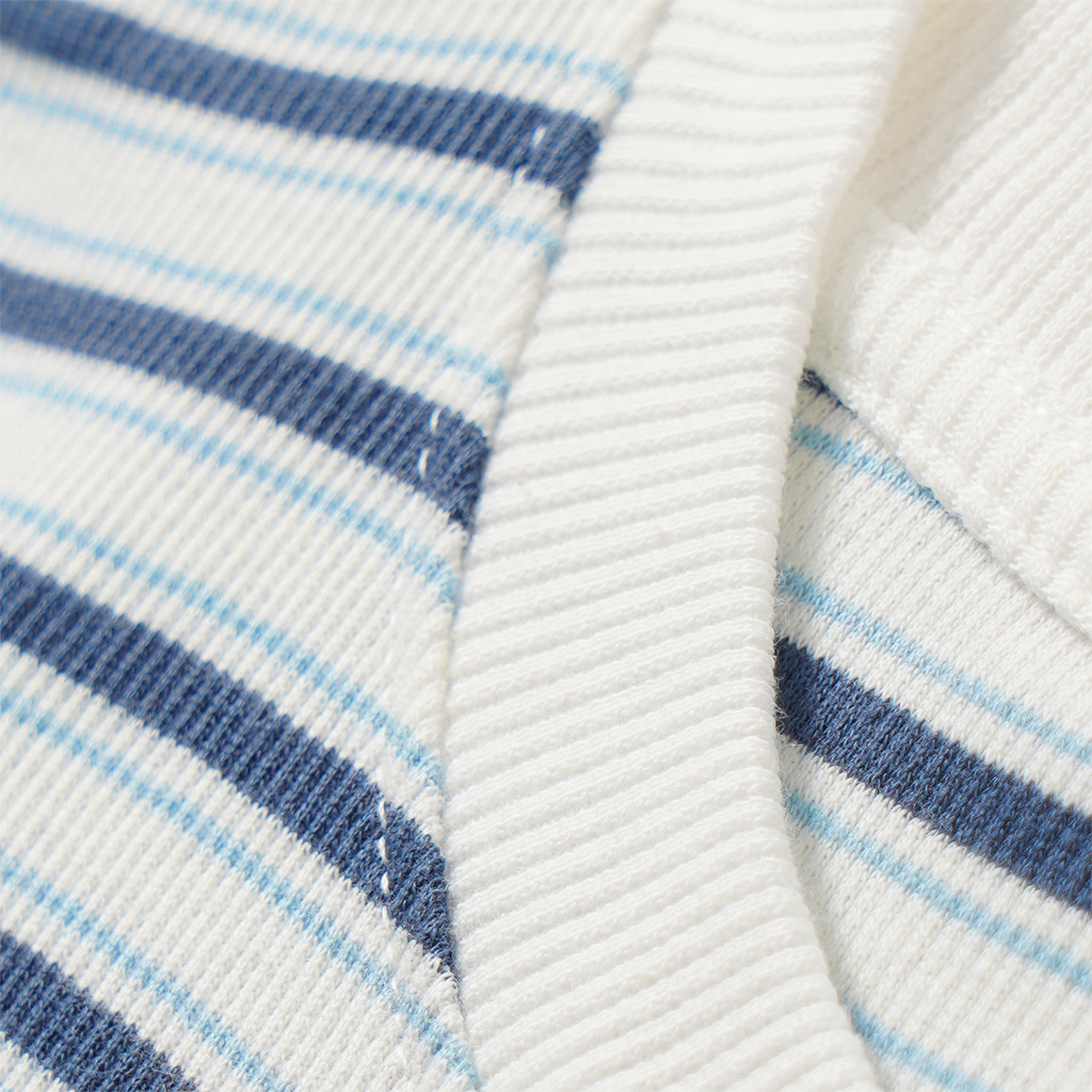 Mädchen Langarmshirt mit Rippstruktur