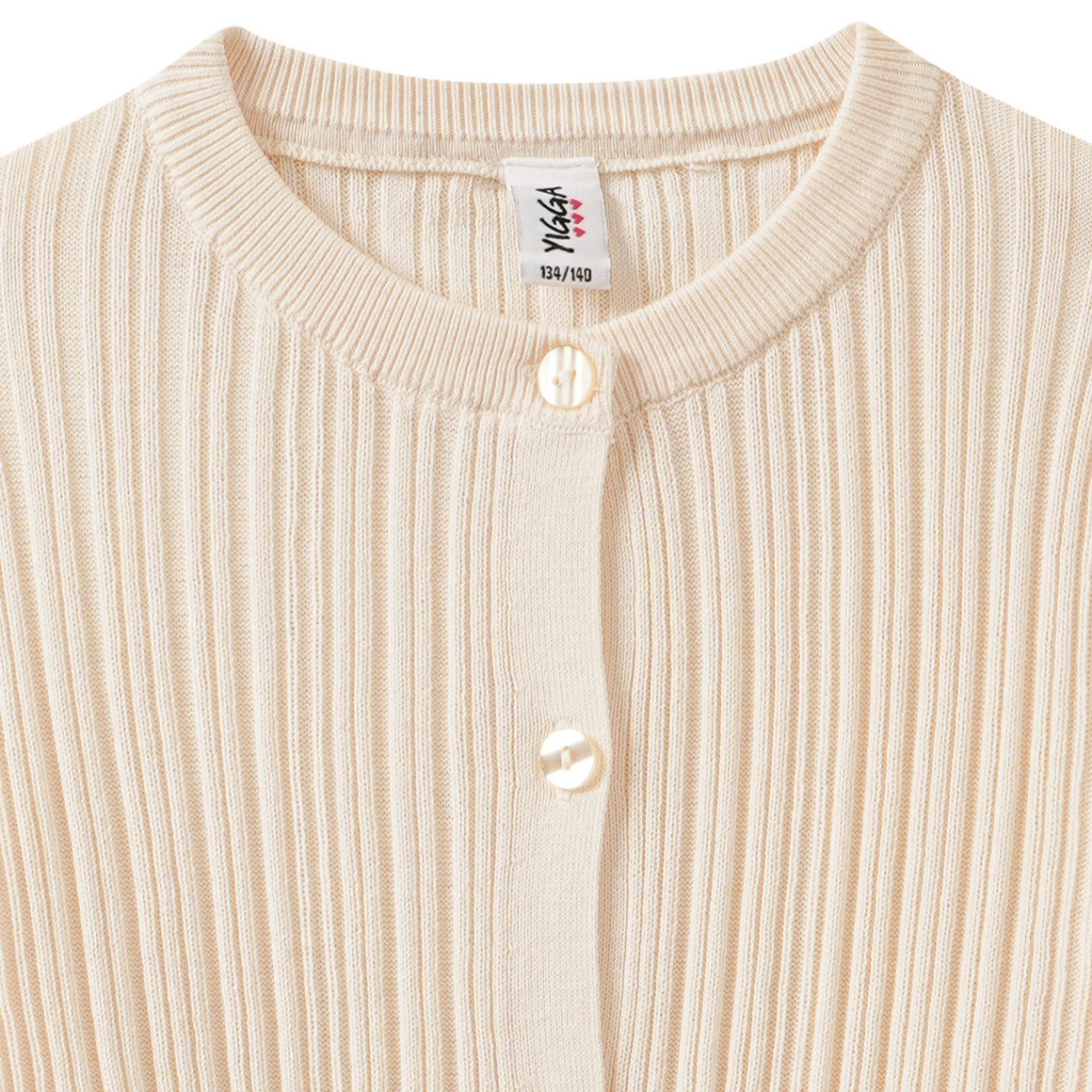 Mädchen Strickjacke mit Knopfleiste
