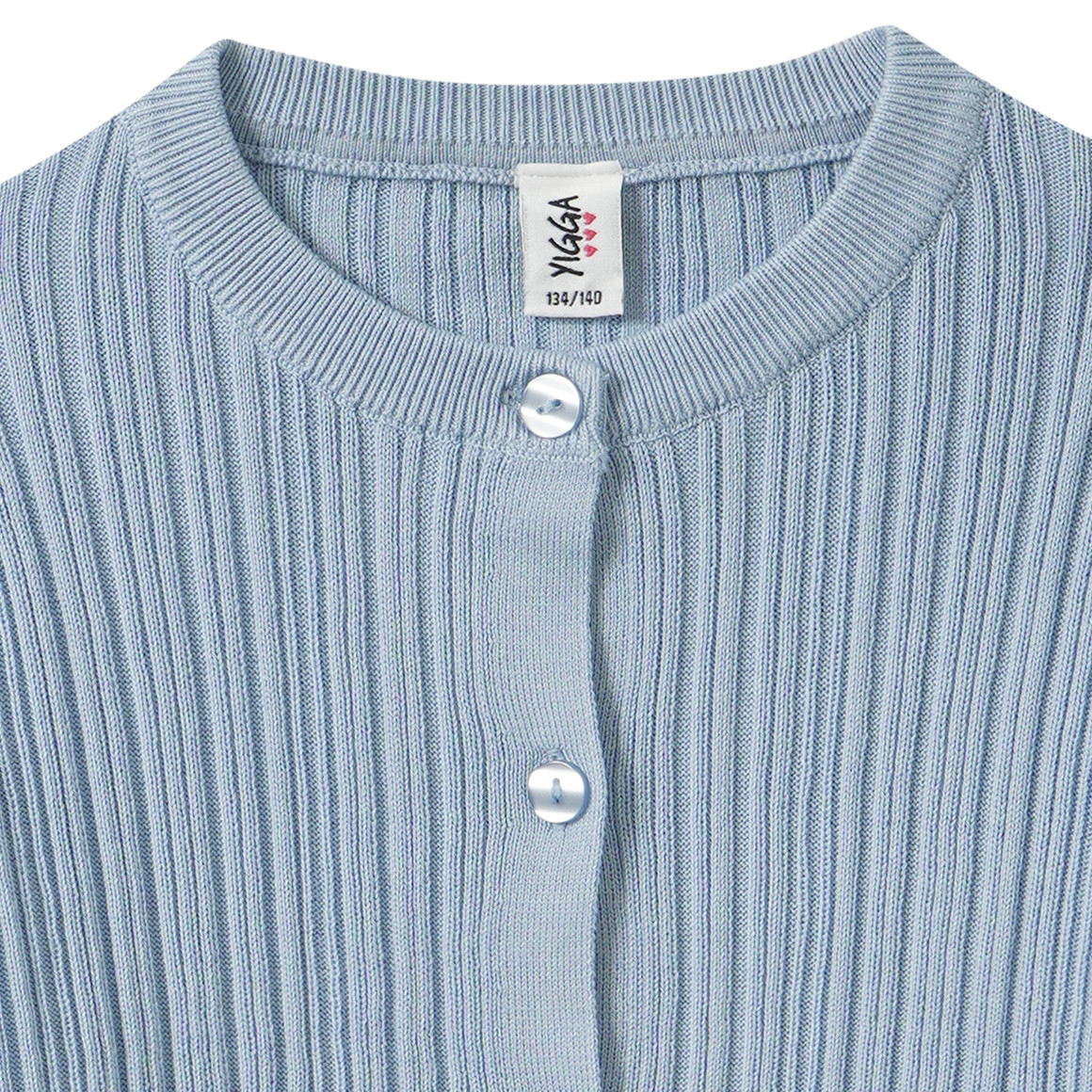 Mädchen Strickjacke mit Knopfleiste