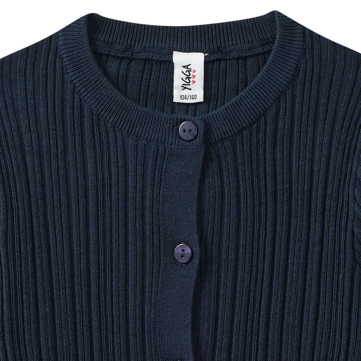 Mädchen Strickjacke mit Knopfleiste