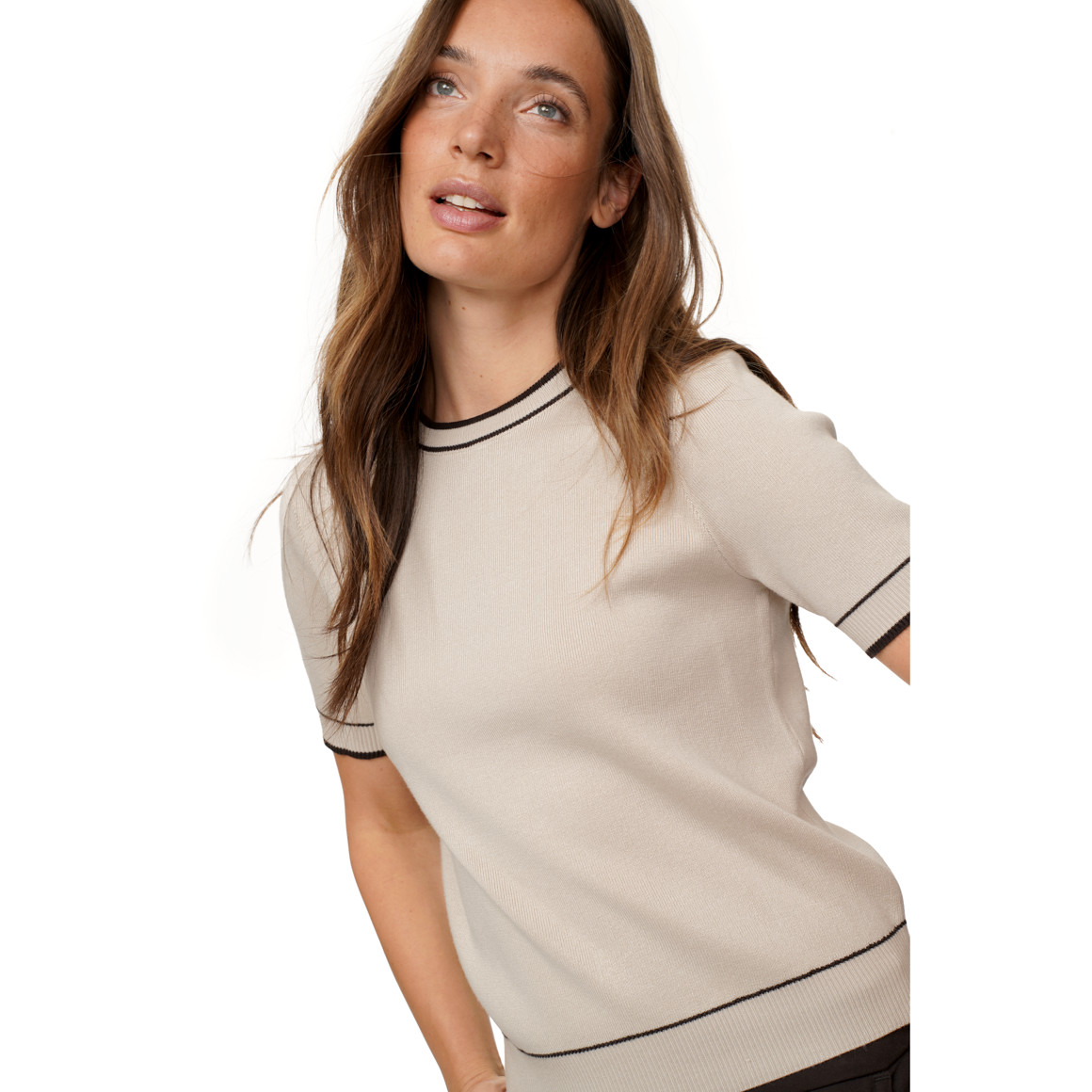 Damen Strickshirt aus Viskose-Mix