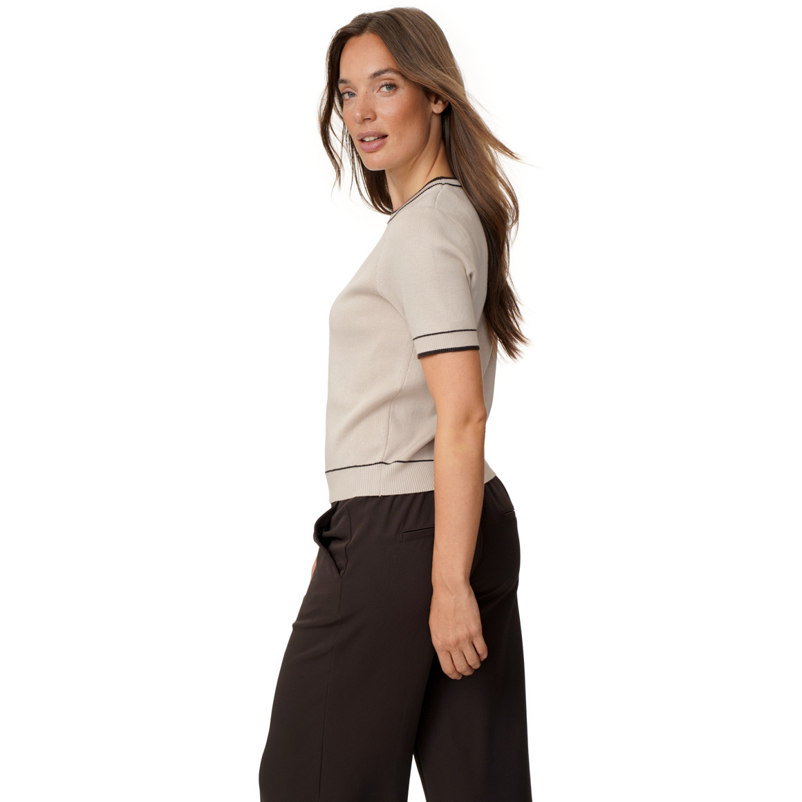 Damen Strickshirt aus Viskose-Mix
