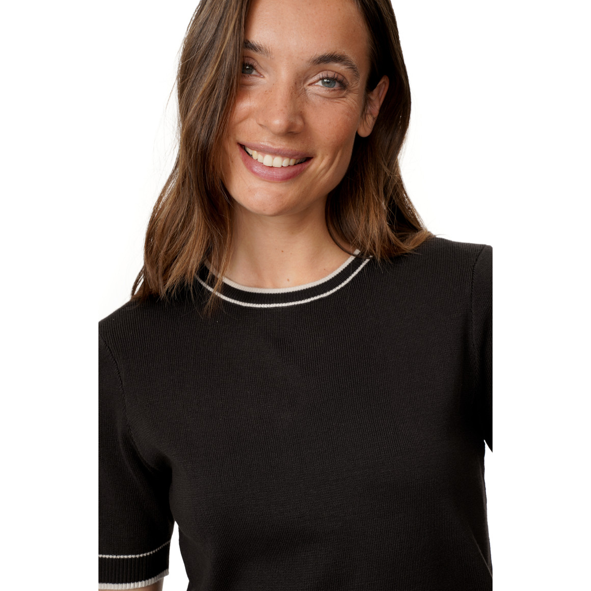 Damen Strickshirt aus Viskose-Mix