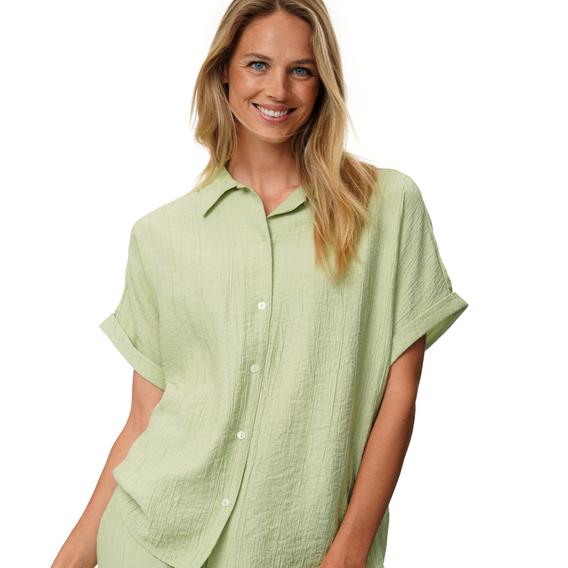 Damesblouse van een viscose-mix