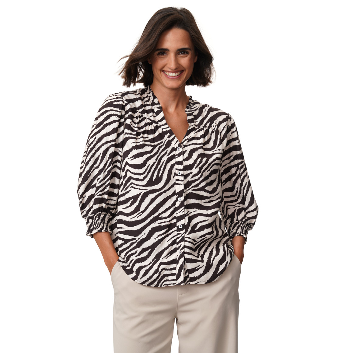 Damesblouse van viscose