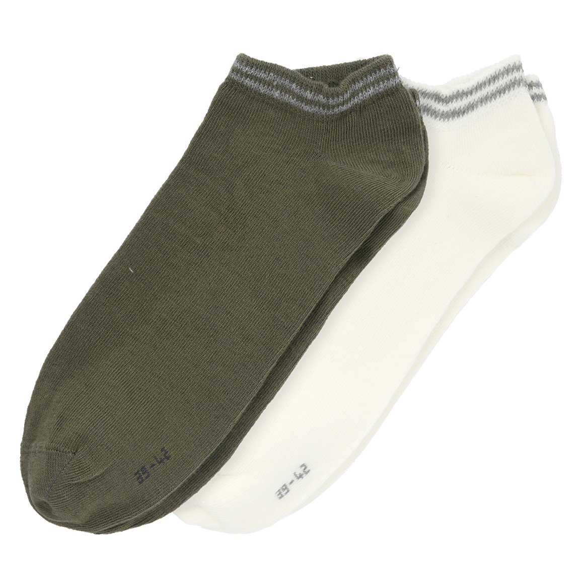 Set van 2 paar herensneakersokken
