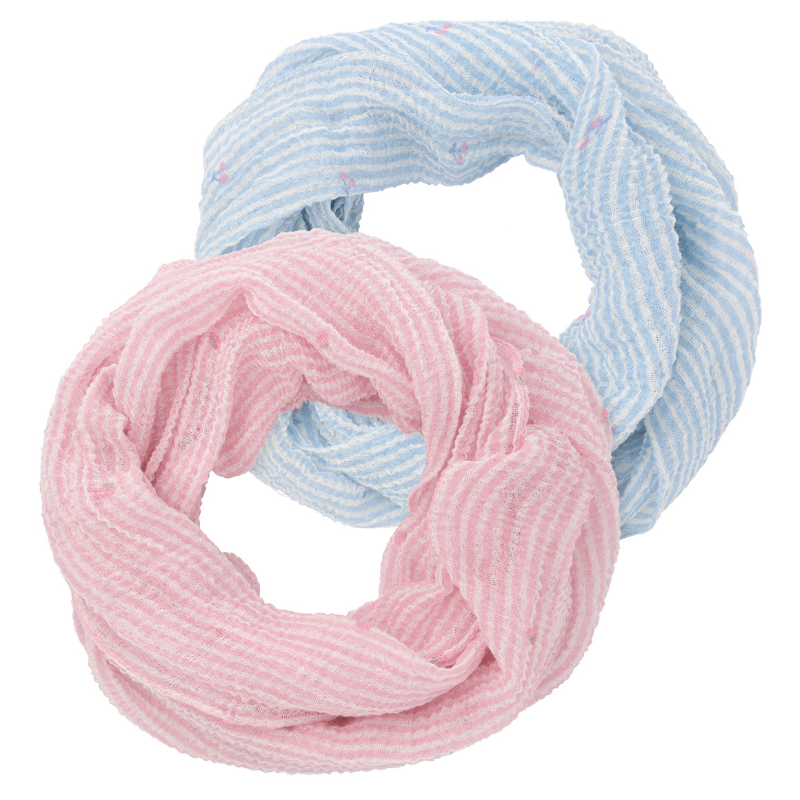 2 Mädchen Rundschals im Set