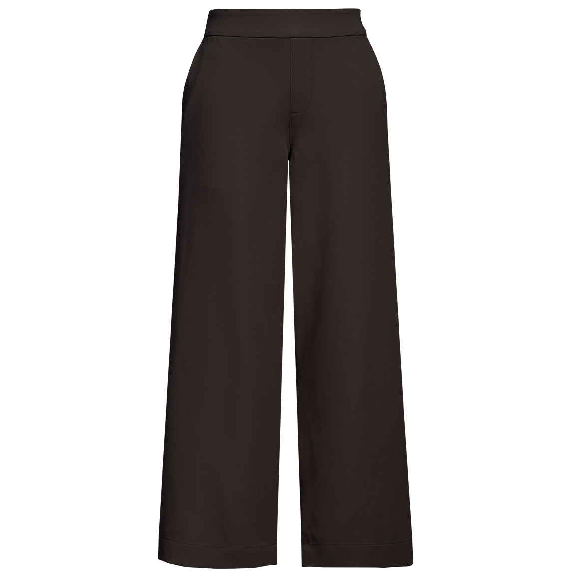 Damen Wide-Leg-Hose unifarben