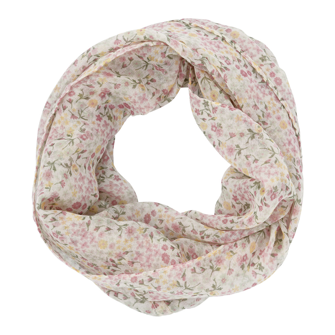 2 Mädchen Tücher mit Blumen-Muster