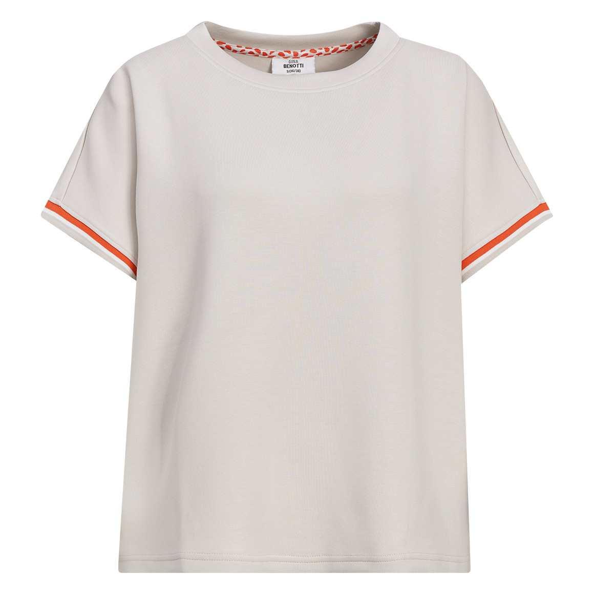 Damen Modal-T-Shirt unifarben