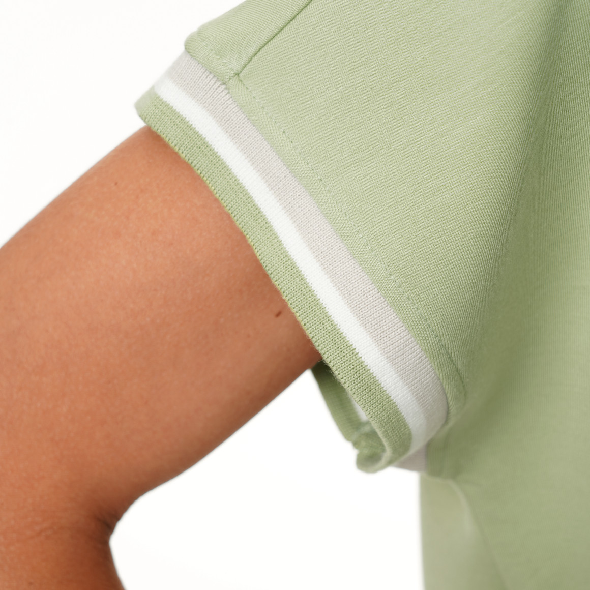 Damen Modal-T-Shirt unifarben