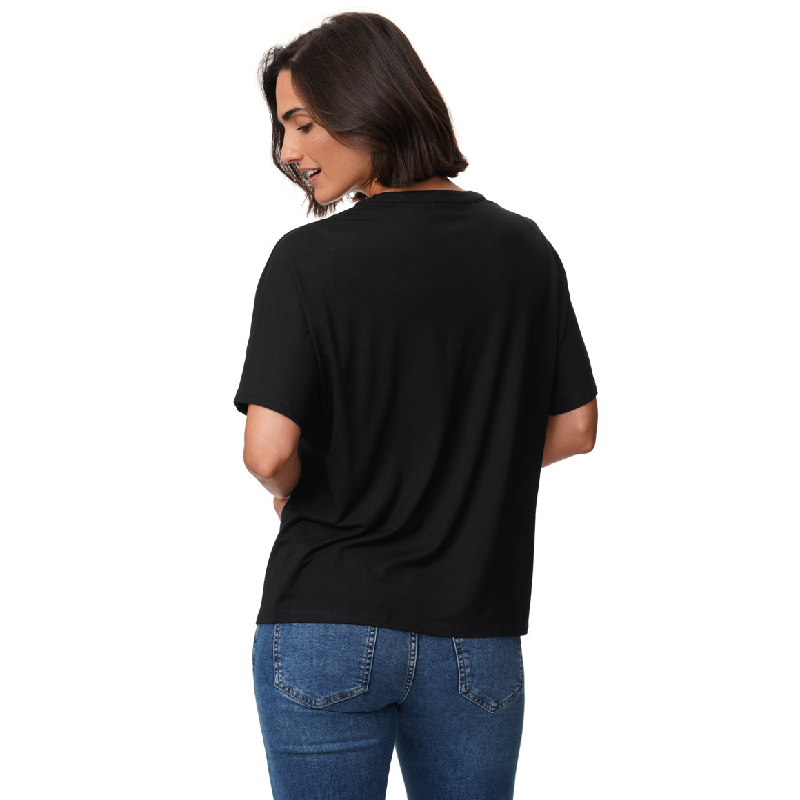 Damen T-Shirt aus Viskose-Mix