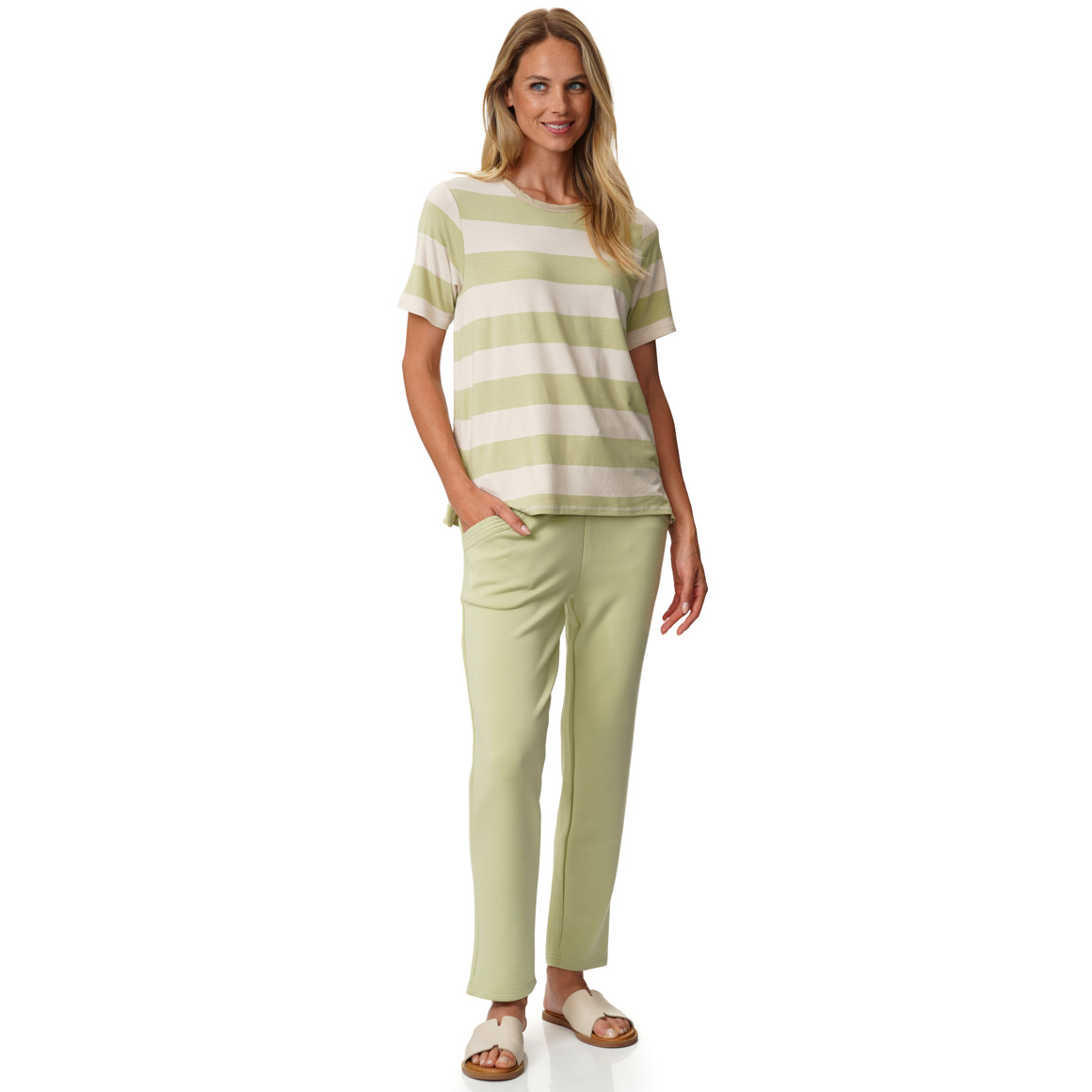 Damen T-Shirt aus Viskose-Mix