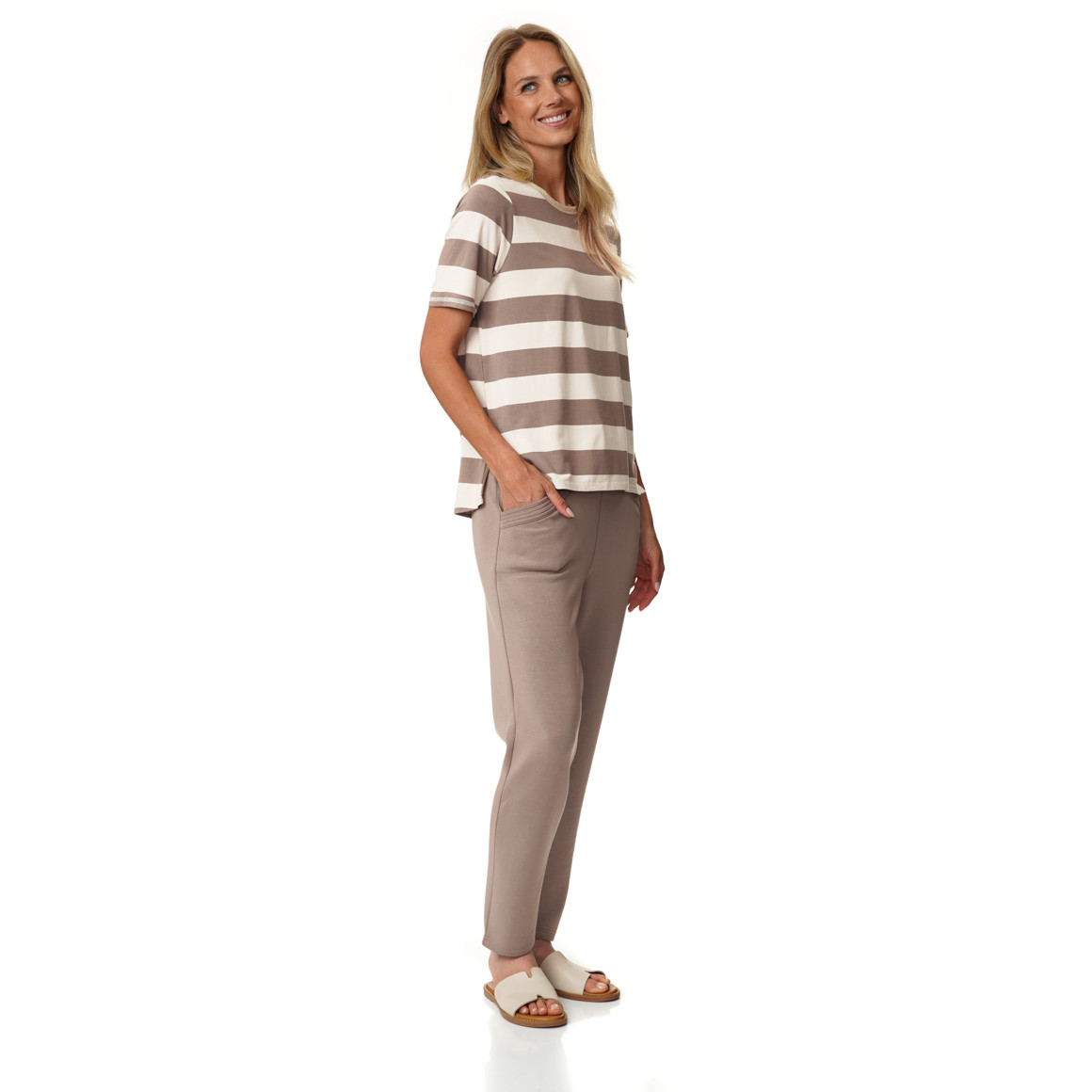 Damen T-Shirt aus Viskose-Mix