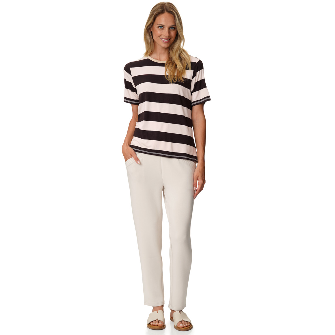 Damen T-Shirt aus Viskose-Mix