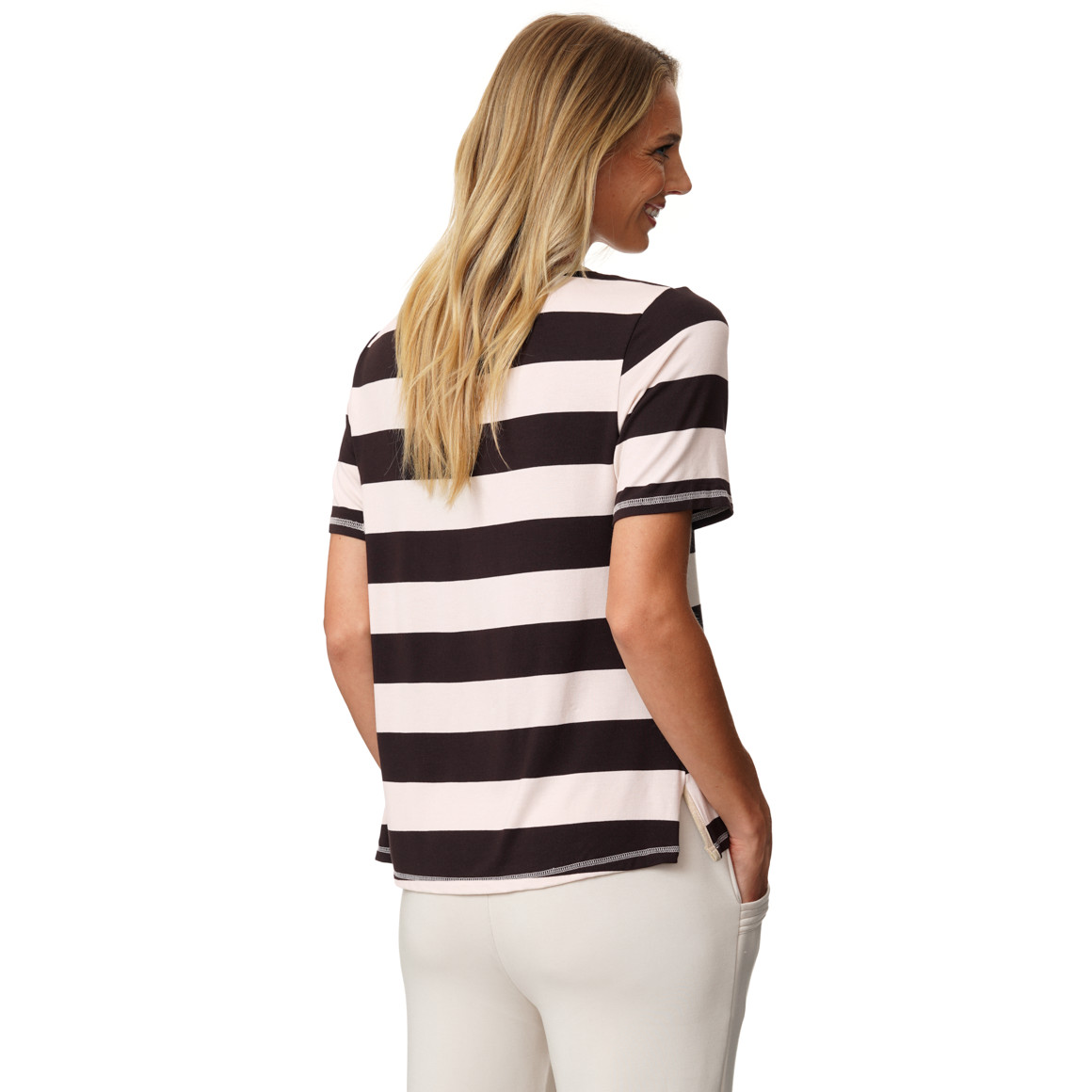 Damen T-Shirt aus Viskose-Mix