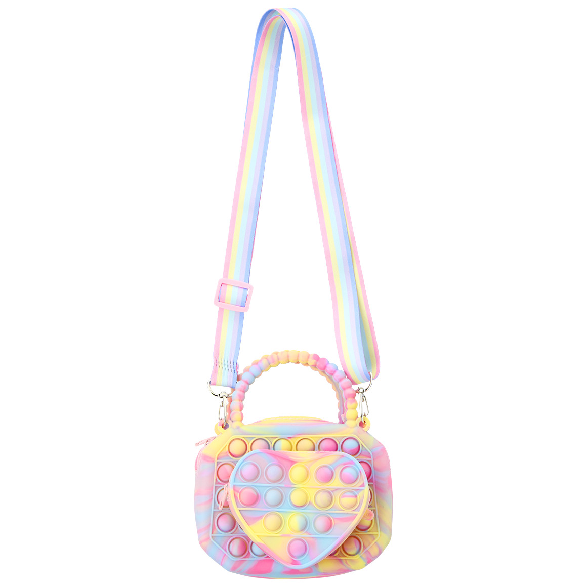 Pop it-Tasche mit verstellbarem Gurt