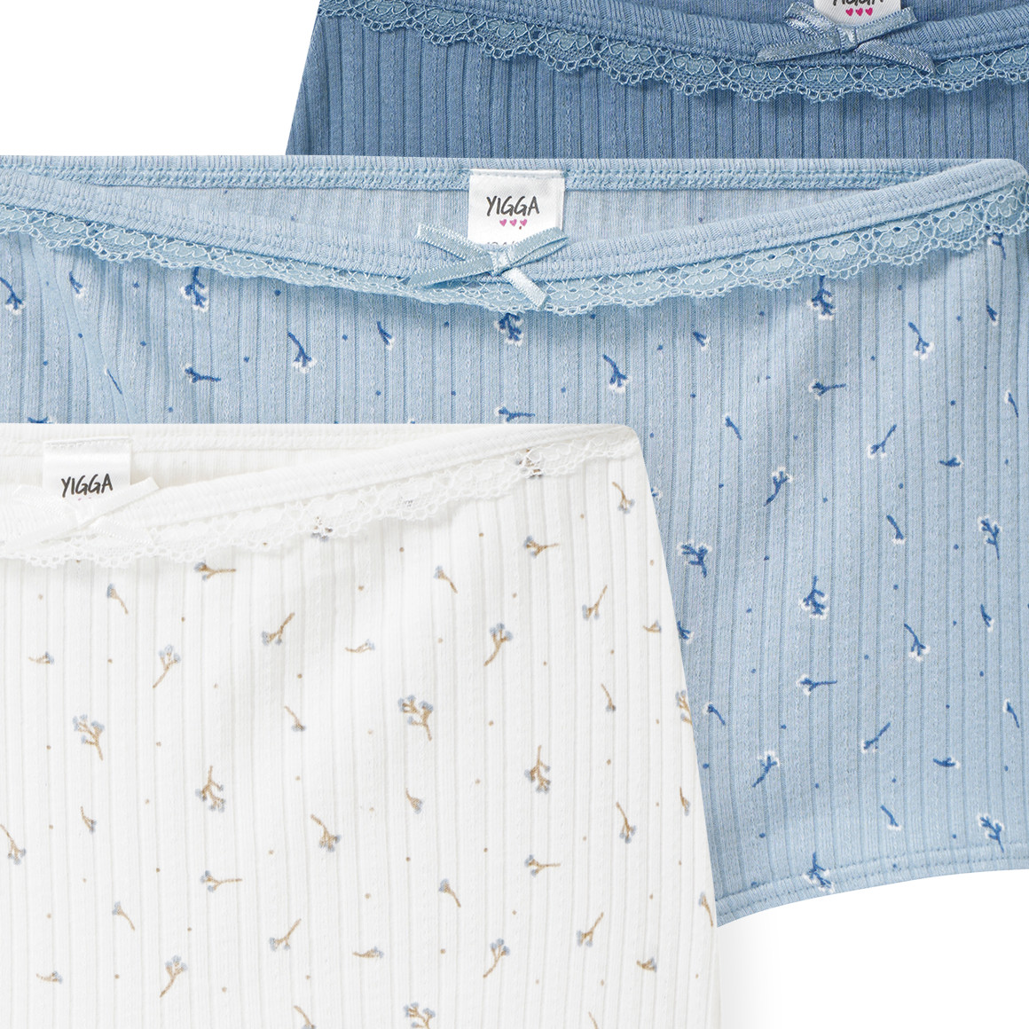 3 Mädchen Pantys im Set