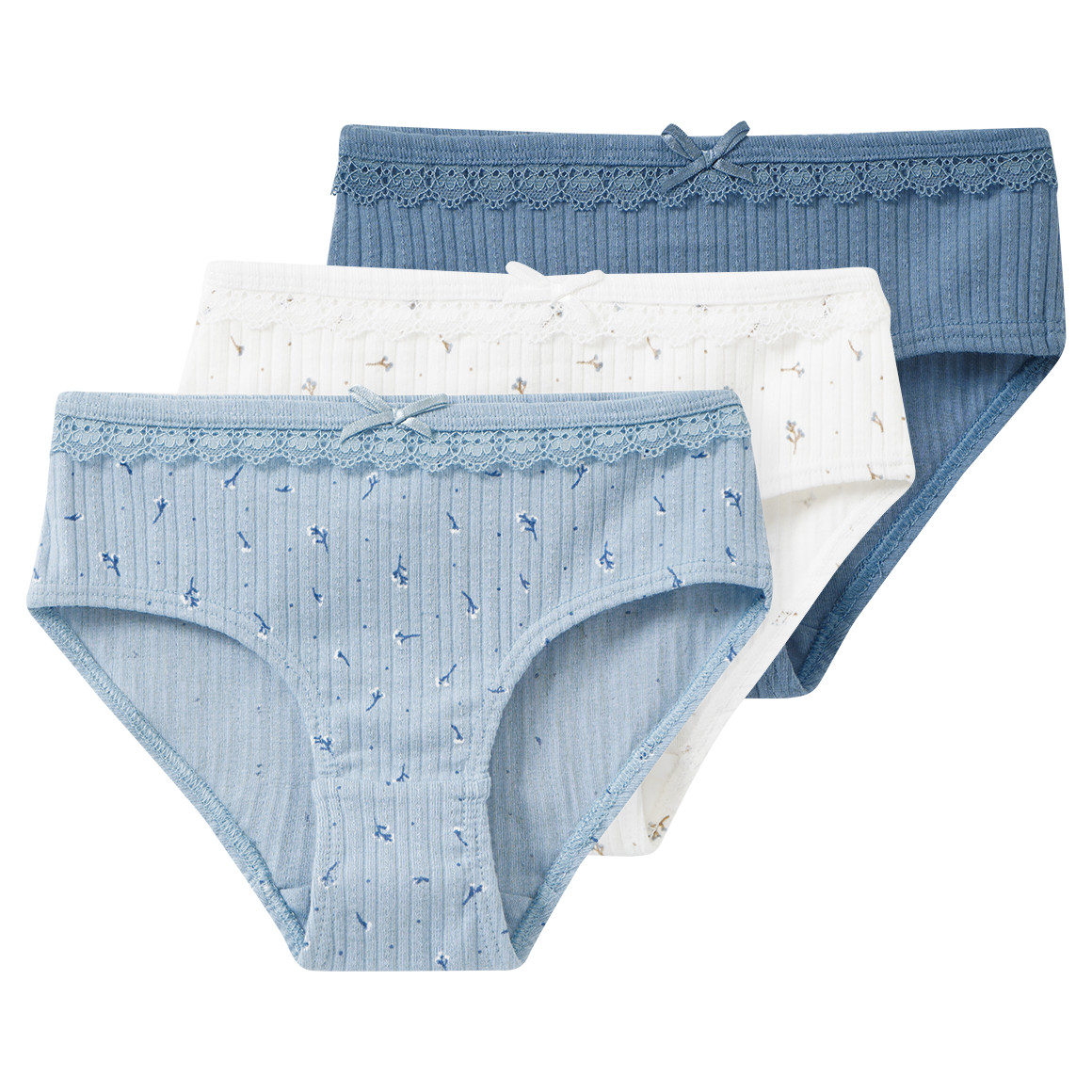3 Mädchen Slips im Set